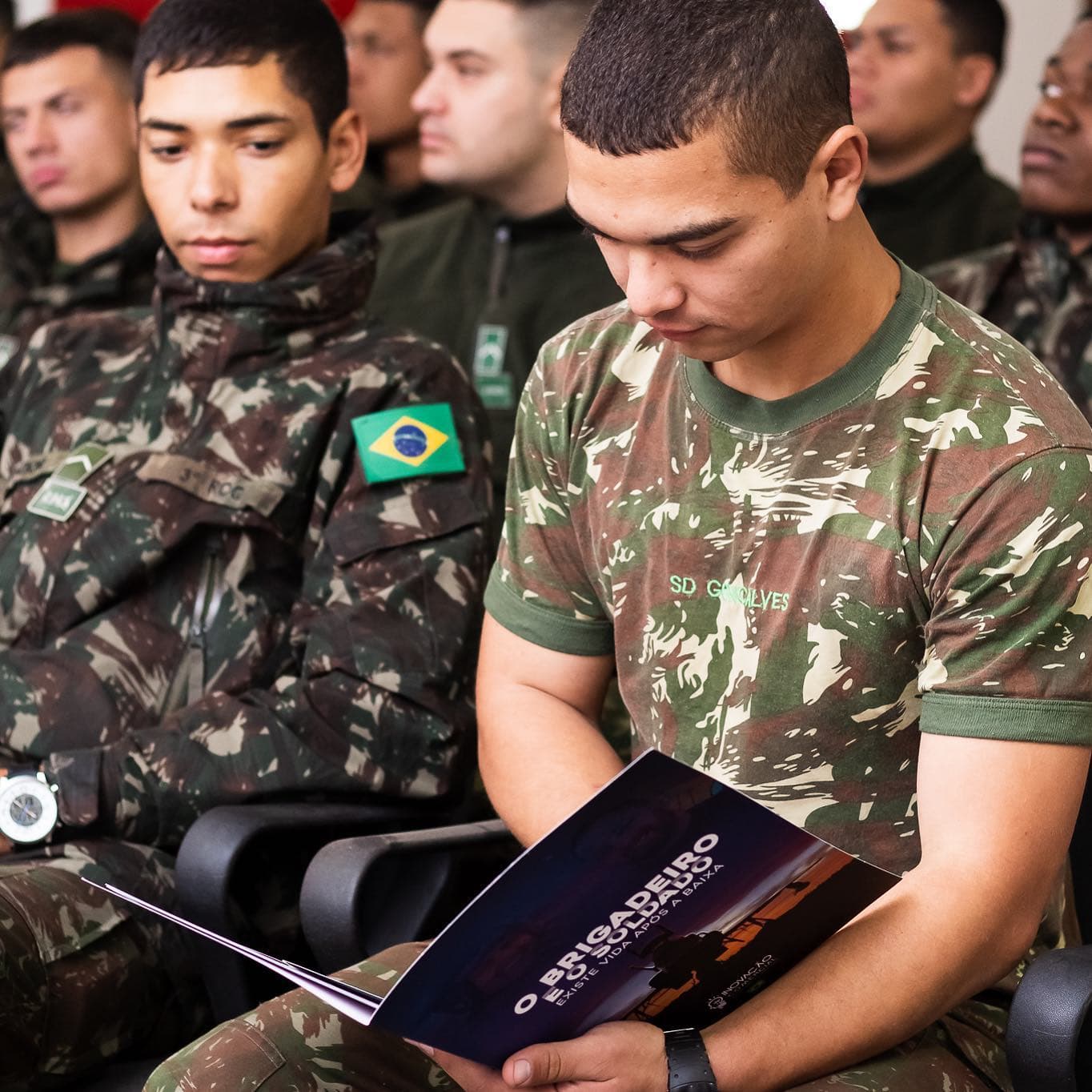 Militar em transição de carreira